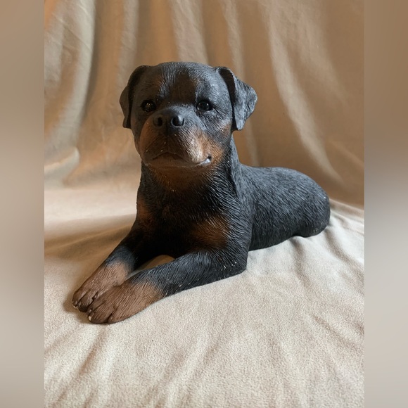 Vtg '86 Sandicast ROTTWEILER #193 Sculpture - Picture 11 of 16